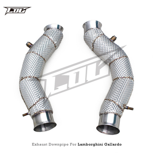 Escape Deportivo <span class=keywords><strong>Completo</strong></span> para Lamborghini Gallardo 5.0 2004-2007, Tubo de Escape Directo, Flujo Libre, Colector de 5 a <span class=keywords><strong>1</strong></span> - Product Image 2