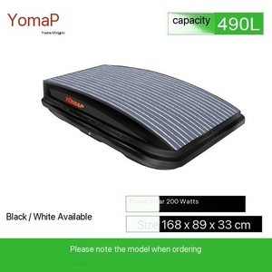 Bagages à toit solaire SUV coffre de toit voiture panneaux solaires charge rapide voyage voiture à plat universel - Product Image 5