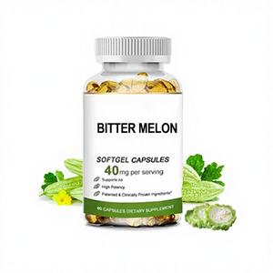 Cápsulas de Gel Suave con Extracto de Melón Amargo de Marca Privada ASAP - Suplemento Herbal Adelgazante y Quemagrasas para Adultos, Grado Alimenticio 500mg/800mg - Product Image 1