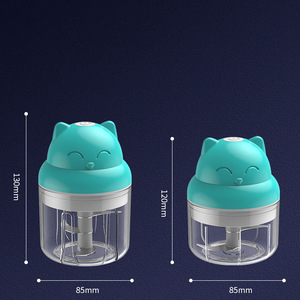 100/250/300ml Creative Carton Portable Food Grade Electric Mini Garlic Grinder with USB Charging - Product Image 5