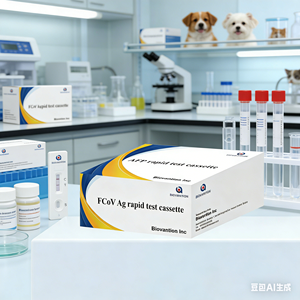 Cassette de Prueba de Antígeno del Coronavirus Felino (FCoV) con Base de Oro Coloidal para Uso en Clínicas Veterinarias - Product Image 2