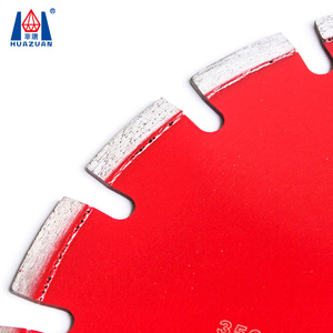 Hoja de sierra segmentada soldada con láser de 14 pulgadas de grado industrial 350mm + agujero de pasador Circular acero diamante corte asfalto-OEM - Product Image 6