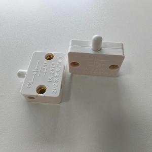 202 interruptor de gabinete de plástico Control de apertura de puerta 1A250V botón de Reinicio de armario - Product Image 2