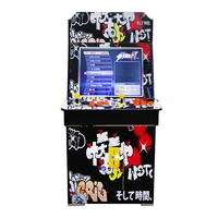 Machine de combat d'arcade de boxe à deux joueurs équipement de parc intérieur 220V pour console de pousseur de pièces de monnaie centre de jeu 1 an en métal