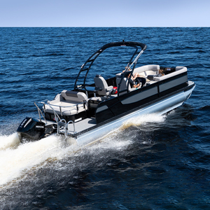 Yate Deportivo Eléctrico de Aluminio de 27 pies, Catamarán Ligero para 15 Personas con Opción de Carga Solar, Barco de Pesca - Product Image 5