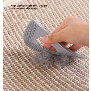 Brosse à poils pour animaux de compagnie en silicone multifonctionnelle et écologique pour chats et chiens - Double face, réutilisable, facile à utiliser - Product Image 3