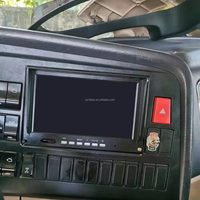 Écran de moniteur TFT 7 pouces pour voiture, camion, bus avec aide au recul pour DVR MDVR, boîte noire, connecteur aviation femelle 4 broches
