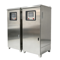 Armoire de distribution électrique monophasée avec disjoncteur industriel mural, protection IP54 pour bâtiments commerciaux