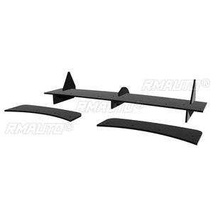 Car Rear Bumper <strong>Spoiler</strong> Lip Diffuser Modification Part For <strong>Peugeot</strong> <strong>208</strong> GT 2019-2021 Bumper Guard Protector Cover Car Accessories - Product Image 6