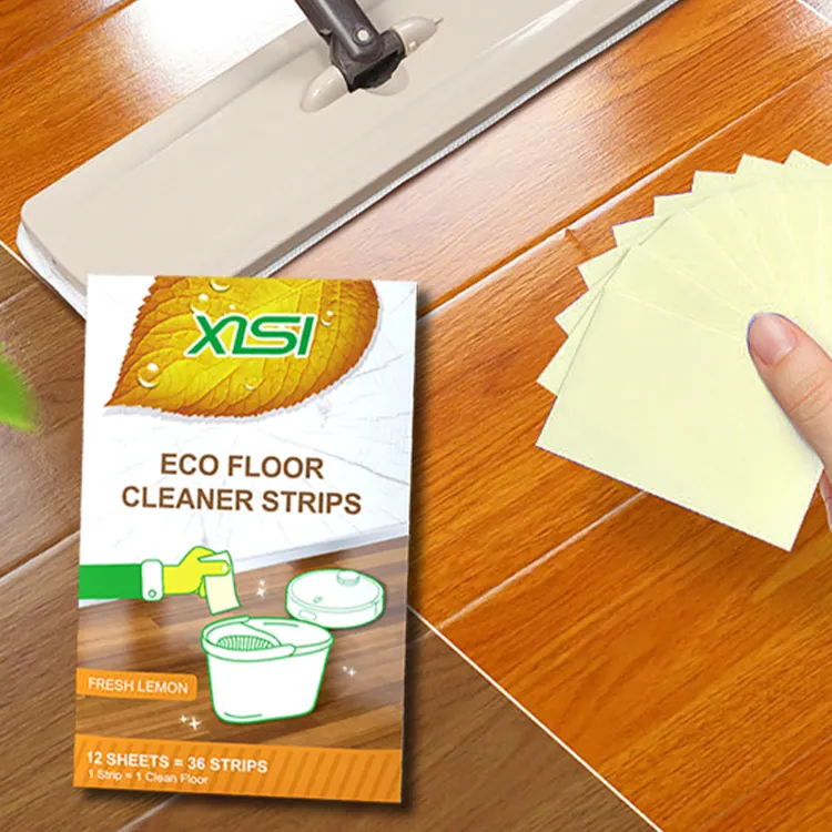 Long Lasting Concentrated Dissolves In Water Multi-effect Stain Removal Floor Cleaning Sheets