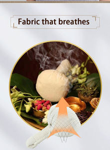 ワームウッドホットコンプレッスボール中国医学ホットコンプレッスマッサージバッグタイマッサージボール - Product Image 6