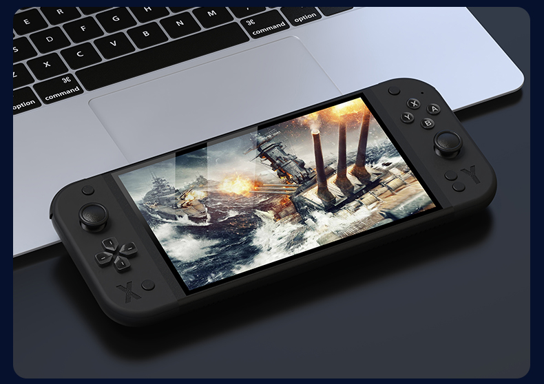 G90ハンドヘルドビデオゲームコンソールクラシック7インチHD