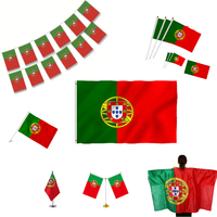 Hot Selling Portugal Fußball Fan Produkte benutzer definierte Logo Portugal Fußball Fans Souvenir Merchandise Portugal Fußball Trikot Flagge