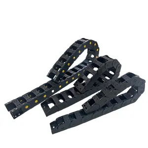 CNC porte-câble glisser renforcé Machine-outil chaîne de sculpture Machine Nylon chaîne de traînée mécanique câble chain35X103 R75