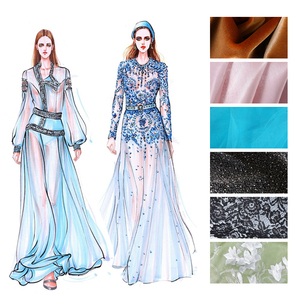 Tùy Chỉnh Rắn Nàng Tiên Cá Lông Cừu Nàng Tiên Cá Chiều Dài Sàn Dresses Cho Phụ Nữ Quần Áo Phụ Nữ Thanh Lịch Các Nhà Sản Xuất Phụ Nữ Ăn Mặc Giản Dị - Product Image 1