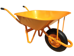 200 किलोग्राम क्षमता भारी ड्यूटी गार्डन डंप कार्ट फार्म उपकरण और उपकरण धातु ट्रे व्हील बैरो - Product Image 2