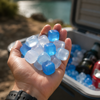 Glaçons réutilisables en vrac pour boissons, cubes de refroidissement en plastique sans BPA pour bars, hôtels, restaurants, fêtes, vente en gros