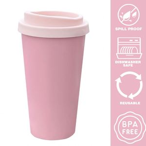 Gobelet à café réutilisable personnalisé en usine de 20 oz - Choisissez de réutiliser pour les boissons chaudes/à froid, bureau, maison, voyage et café - Tasse en fibre de bambou - Product Image 3
