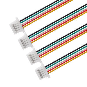 Cable con Conector SH1.0, Cable de Silicona de 1.0 mm de Paso, Cable JST Macho a Macho de 2-12 Pines, 7P, 8P para Drones y Modelos RC, 22/24/26AWG, 10-50 cm, 30 cm - Product Image 4