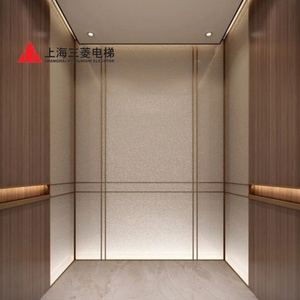 Ascenseur panoramique moderne Mitsubishi de 320 à 800 kg pour villas et maisons, entraînement AC sans engrenages - Product Image 3
