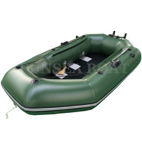 Direct Petit Pliable PVC Zodiac Gonflable Ponton Mini Paddle Boat pour Surf En Plein Air et Pêche pour l'Aviron