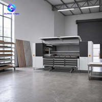 Printer UV Flatbed Industri GC2500 2.5m dengan Printhead Khusus untuk Pencetakan Digital pada Batu, Kayu, Kaca, dan Ubin