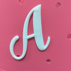 DIY Decorative Alphabet Lettering Charms for Bag Accessories Charms <strong>Insert</strong> Alphabet 3D Letters for Personalizing Handbag - Product Image 3