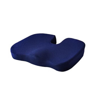 Coussin en mousse à mémoire pour chaise de bureau, siège de voiture et sciatique et hanche et coccyx soulagement de la douleur coussin de chaise de bureau pour une longue séance