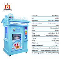 Supplier Mesin Es Krim Glace, Robot Pembuat Es Krim Yogurt, Mesin Penjual Es Krim Lunak Otomatis Murah, SDK Stainless