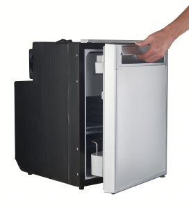 Refrigerador Compacto de Aluminio para Auto, 12V, Compresor, Doble Zona, Diseño Vertical Portátil - Product Image 2