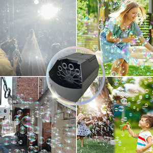 เครื่องทำฟองสบู่แบบพกพา YG-BM23 รีโมทคอนโทรล ใช้สำหรับเวทีกลางแจ้ง - Product Image 2