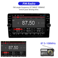 2DIN 8 pouces Android écran tactile rétractable FM AM USB autoradio stéréo vidéo lecteur DVD