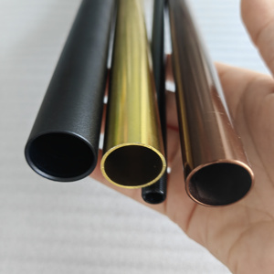 Prix usine 1 pouce de diamètre anodisé 6061 T6 <span class=keywords><strong>Tube</strong></span> en <span class=keywords><strong>aluminium</strong></span> extrudé motif <span class=keywords><strong>carré</strong></span> enduit de poudre finition flexion incluse - Product Image 4