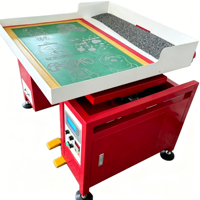 Machine automatique de brossage de strass, machine à secouer les strass pour vêtements, chaussures, sacs, DIY, fixation à chaud de cristaux