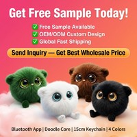 Jouet de chat en peluche interactif intelligent pour l'apprentissage des enfants