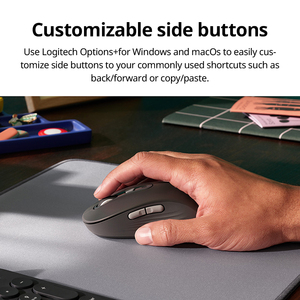 <span class=keywords><strong>Logitech</strong></span> M750 Original, Universal, simétrico, blanco, Usb, receptor de escritorio, Bluetooth, inalámbrico, oficina, ratón ergonómico para ordenador portátil y PC - Product Image 5