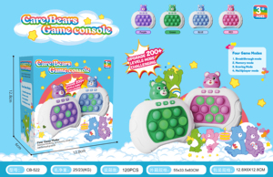 Casse-tête en silicone unisexe <span class=keywords><strong>pour</strong></span> la formation et l'élimination des pensées Console de <span class=keywords><strong>jeu</strong></span> Quick Push avec Popit Toys Educational Fidget Toy ABS Material - Product Image 6