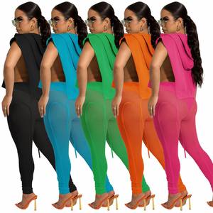 Summer 2024 Trends Sheer Sexy Pants Sets pour femmes Open Side <span class=keywords><strong>Cape</strong></span> 3Pc Outfits Mesh Tights and Top Set - Product Image 3
