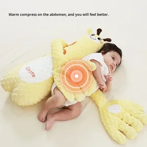 Almohada de Dormir para Bebés con Diseño de Jirafa, con Forro de Felpa y Fibra de Poliéster, para Calmar y Evitar Sobresaltos - Product Image 4