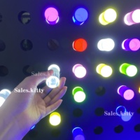 Panneau mural sensoriel éducatif pour l'autisme, avec éclairage LED coloré, jeux de piquets, jouet thérapeutique de stimulation