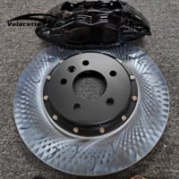 Kit d'étriers de frein en acier à 4 pistons en aluminium noir personnalisé pour Opel Omega-B Honda Accord City FD2 Toyota Fortuner LC200 BMW M3 E46 F30