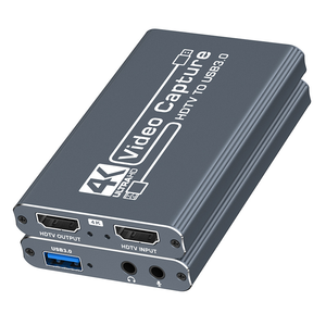 Carte de <span class=keywords><strong>capture</strong></span> vidéo audio HDMI 4K vers USB 3.0 pour jeux HDTV pour ordinateur TV - Product Image 3