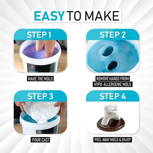 Tay Đúc <span class=keywords><strong>Kit</strong></span> 3D Tay Đúc <span class=keywords><strong>Kit</strong></span> alginate ấn tượng bột alginate bột cho đúc - Product Image 3