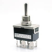 Interrupteur à bascule SPST SPDT 10A 250VAC 4 broches 6 broches On-off/on-on/on-off-on 3 positions 6 broches Interrupteur momentané DPDT Bakélite Instruments