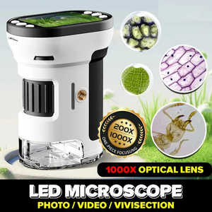 子供用教育用LEDデジタル顕微鏡 |   学生向け自然学習科学玩具 |   ポータブルLCDスクリーン（5～7年） - Product Image 6
