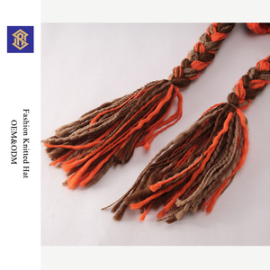 <span class=keywords><strong>Bonnet</strong></span> d'hiver chaud pour l'extérieur, nouveau design, tricoté à la main, avec <span class=keywords><strong>cache</strong></span>-oreilles et pompons, pour garçons et filles, adapté à la plage - Product Image 6