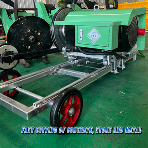 Fácil de mover para cortar, reforzar la máquina de sierra de alambre de bloques de <span class=keywords><strong>piedra</strong></span> de hormigón - Product Image 3