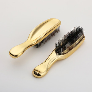 Peigne de massage <span class=keywords><strong>SPA</strong></span> <span class=keywords><strong>pour</strong></span> le cuir chevelu, à long manche, en nylon électroplaqué, <span class=keywords><strong>pour</strong></span> le nettoyage du cuir chevelu et le lissage des cheveux - Product Image 6