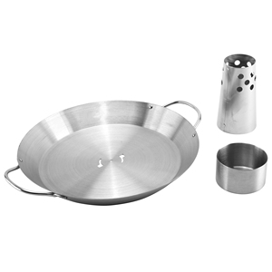 Bbq Ronde Grillen Kippenbrander Roestvrijstalen Bierblik Kippenhouderrekken Afneembare Plantaardige Braadpan - Product Image 4