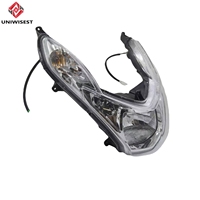 Nouveau phare de moto de remplacement de qualité supérieure, code OE standard, performances stables, conduite sur routes urbaines et rurales, garantie 1 an
